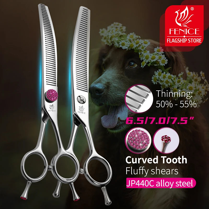 Professional Pet Grooming Thinning Shears