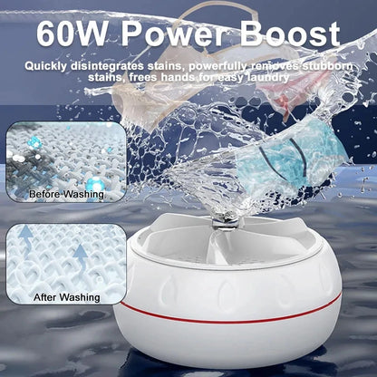 Portable Ultrasonic Washing Machine