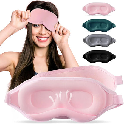 3D Contoured Sleep Mask