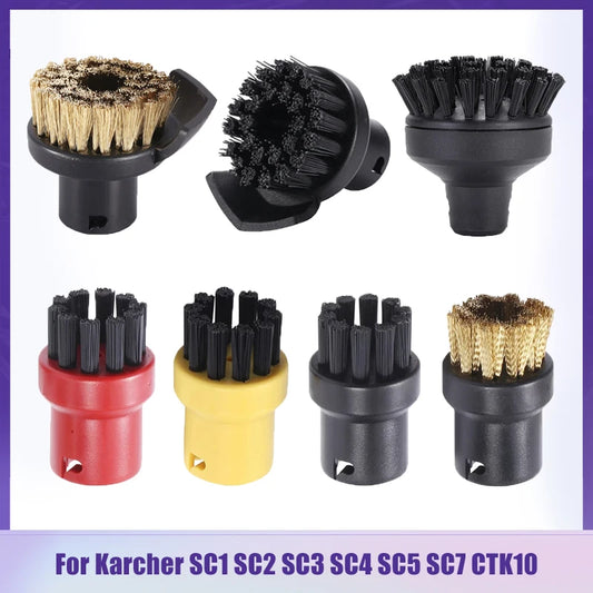 Nylon Brush Sprinkler Nozzle Replacement For Karcher SC1 SC2 SC3 SC4 SC5 SC7 CTK10 Handheld Steam Cleaner Cleaning Brushes Parts