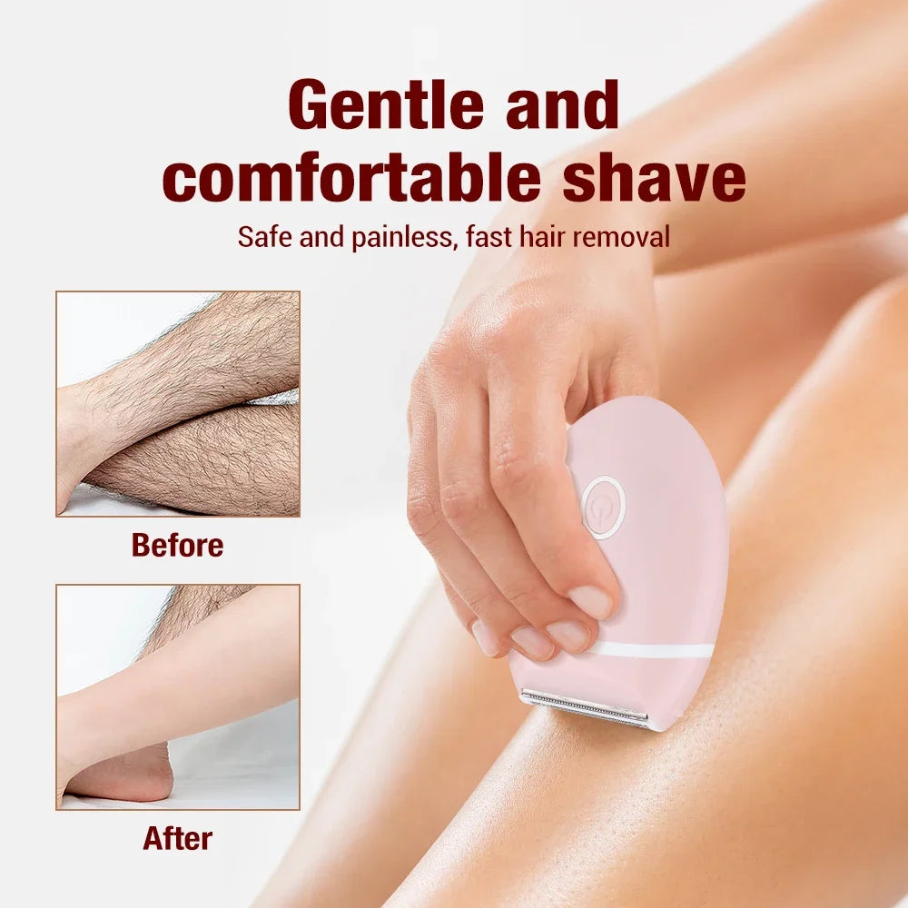 Hair Removal Machine For Female Portable Shaver Knife Tip Waterproof Full Body Usable Armpit Hair Leg Hair Without Black Spots