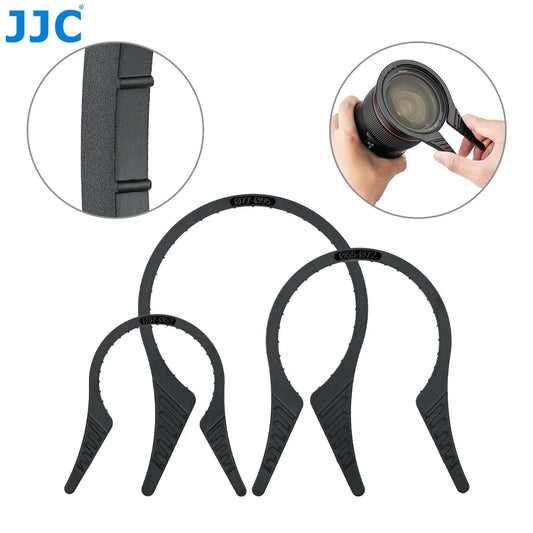 JJC Camera Lens Filter Wrench Removal Tool Kit, 37-52mm 55-72mm 77-95mm MCUV UV CPL ND Filter for Canon Nikon Sony Accessories