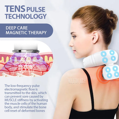 Smart Wireless Smart Massager For Muscle Punch Pain Relief